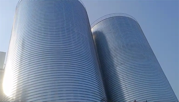 革吉2座混凝土高架卷板仓