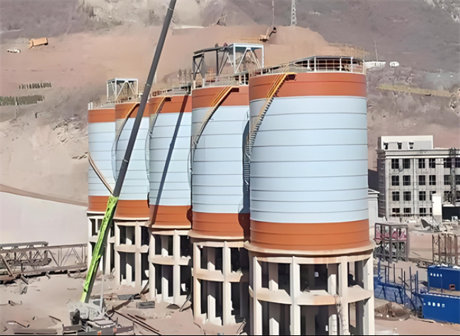 革吉高架钢板仓